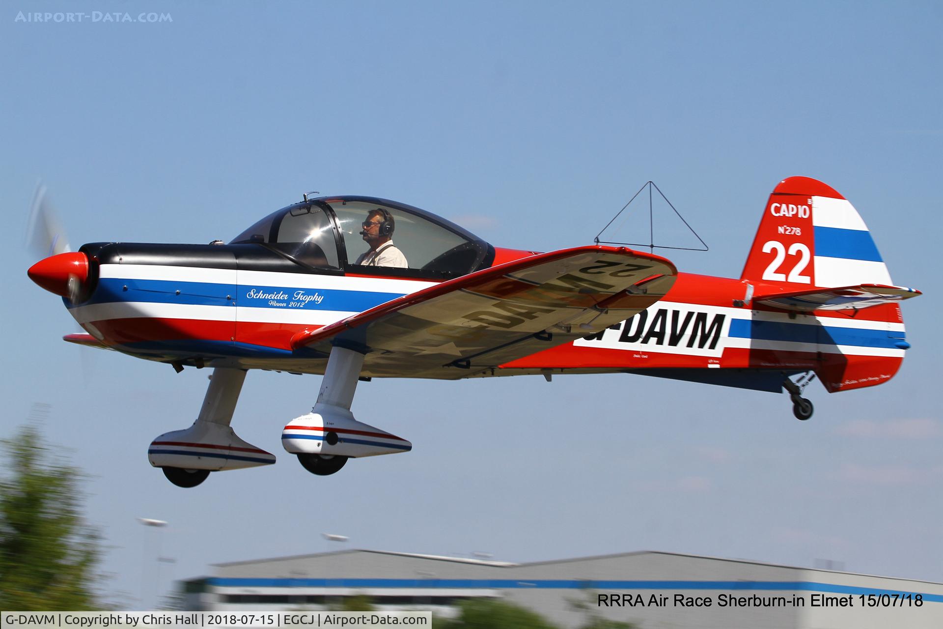 G-DAVM, 1998 Mudry CAP-10B C/N 278, RRRA Air Race, Sherburn in Elmet