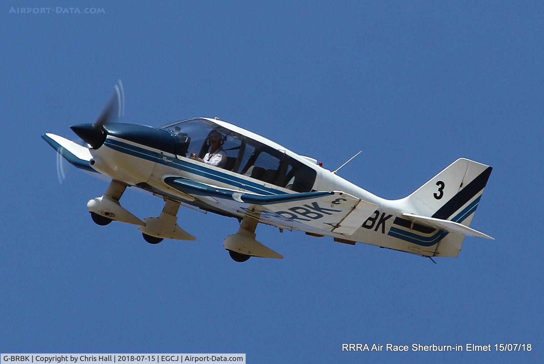 G-BRBK, 1989 Robin DR-400-180 Regent Regent C/N 1915, RRRA Air Race, Sherburn in Elmet