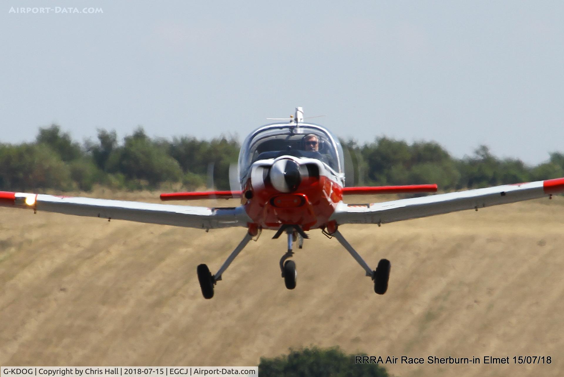 G-KDOG, 1973 Scottish Aviation Bulldog Series 120 Model 121 C/N BH120/289, RRRA Air Race, Sherburn in Elmet