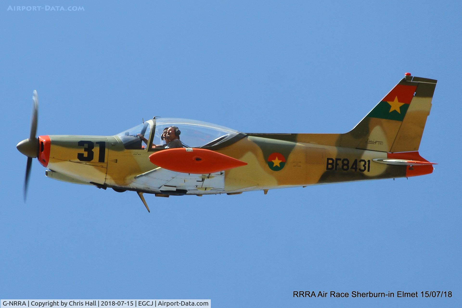 G-NRRA, 1968 SIAI-Marchetti SF-260W Warrior C/N 116, RRRA Air Race, Sherburn in Elmet