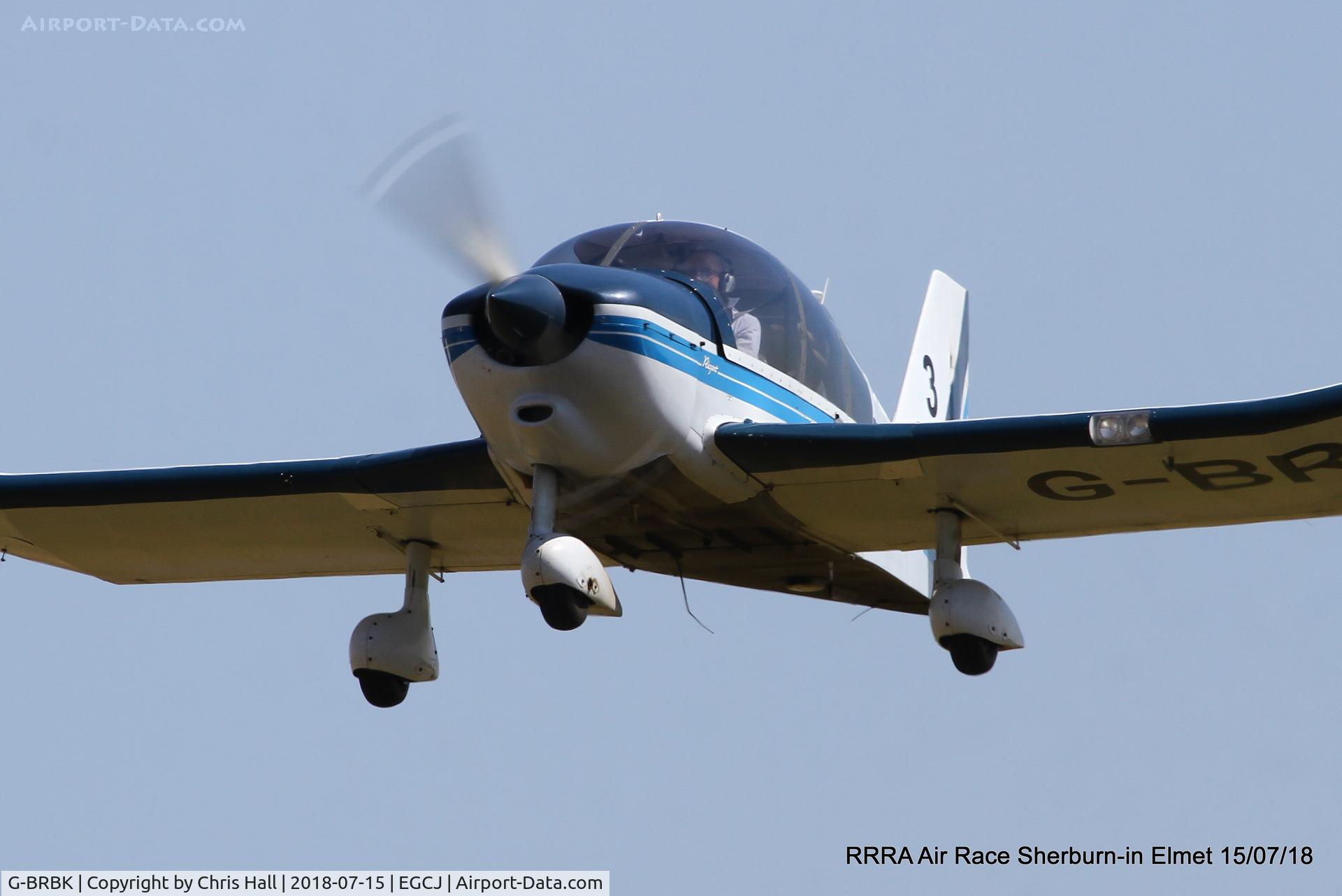 G-BRBK, 1989 Robin DR-400-180 Regent Regent C/N 1915, RRRA Air Race, Sherburn in Elmet