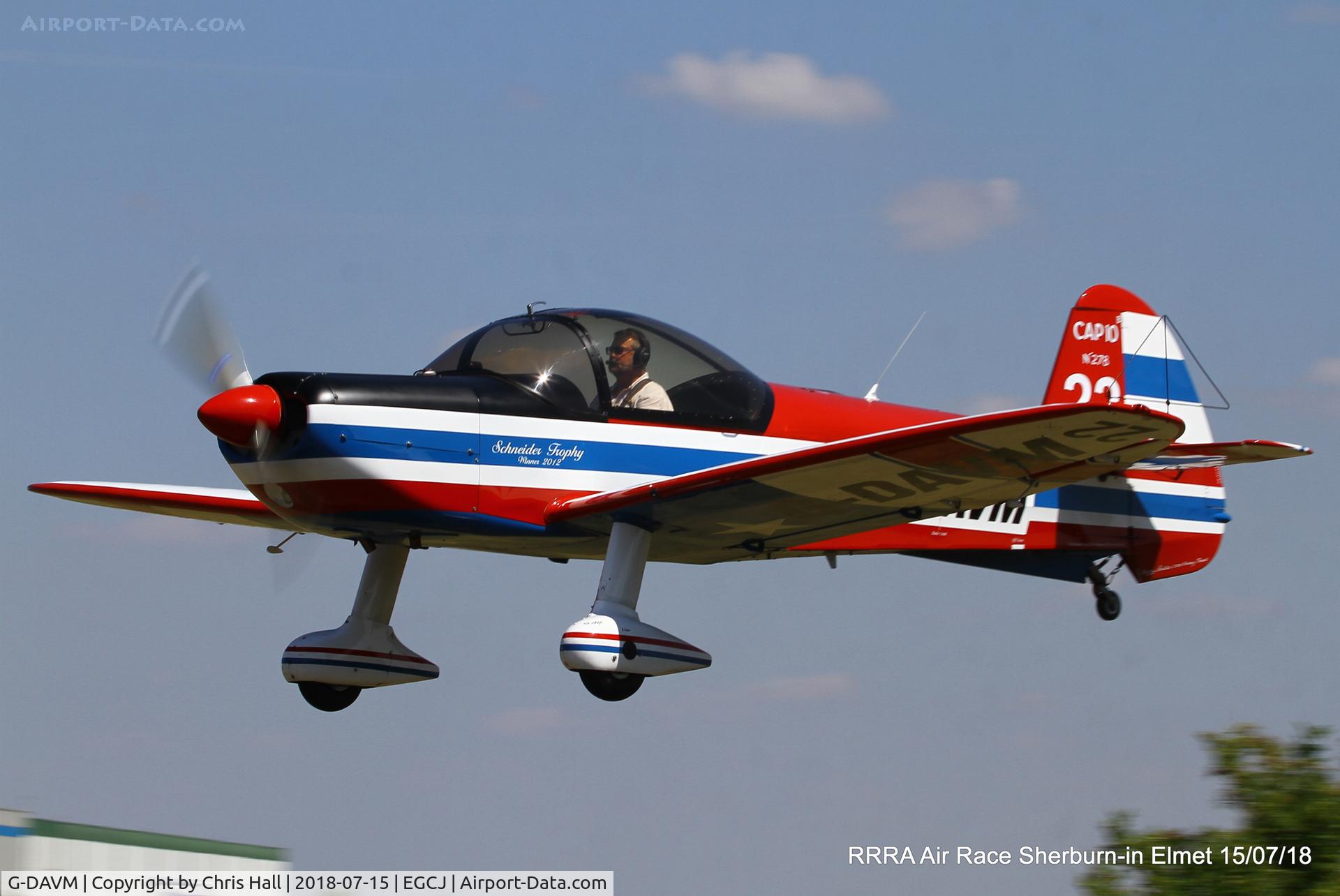 G-DAVM, 1998 Mudry CAP-10B C/N 278, RRRA Air Race, Sherburn in Elmet