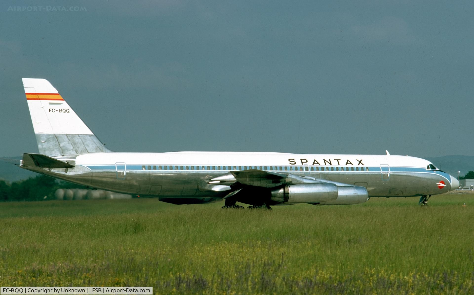 EC-BQQ, 1962 Convair CV-990-30A-5 Coronado C/N 30-10-34, Basel 6.1973