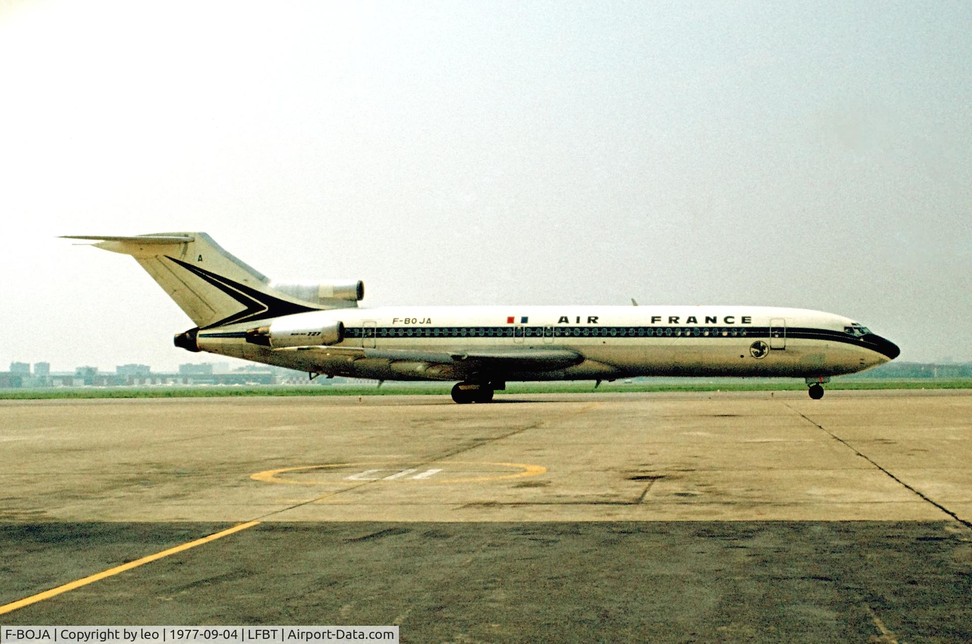 F-BOJA, 1968 Boeing 727-228 C/N 19543, Tabes-Lourdes-Pyrenees 4.9.1977