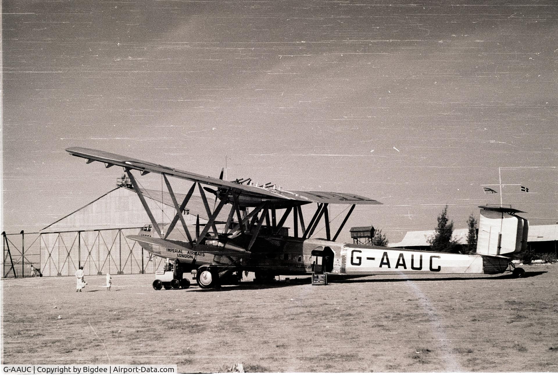 G-AAUC, 1931 Handley Page HP.42E Eastern C/N 42/4, Film Can marked 