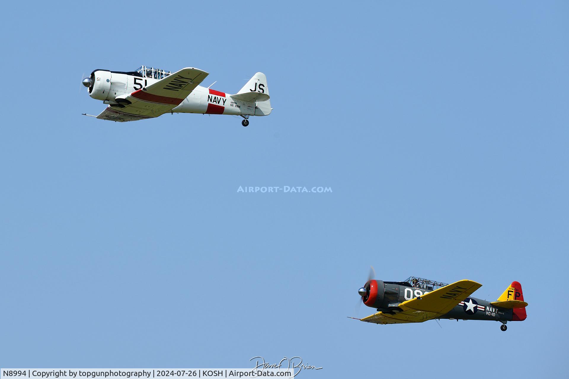 N8994, 1943 Noorduyn AT-16 Harvard II C/N 66-2814, Oshkosh 24