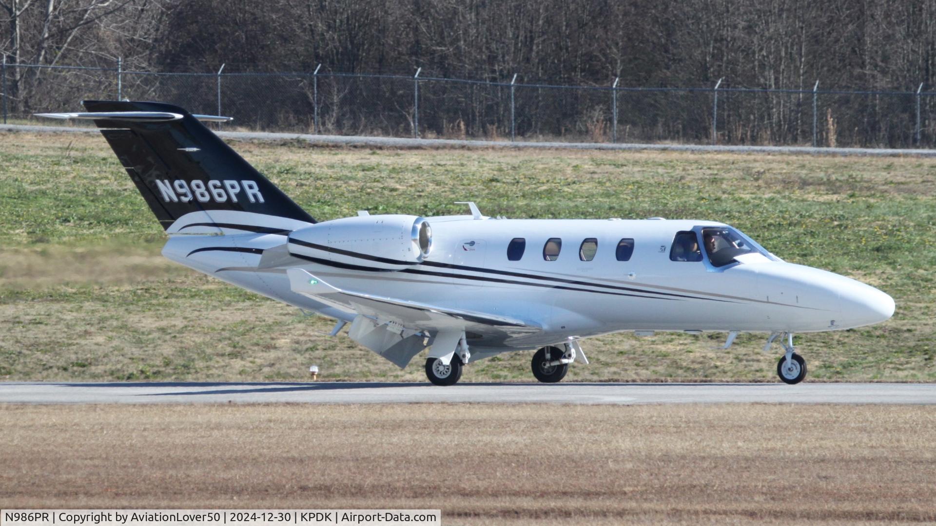 N986PR, Cessna 525 Citation M2 C/N 525-0886, Citation M2