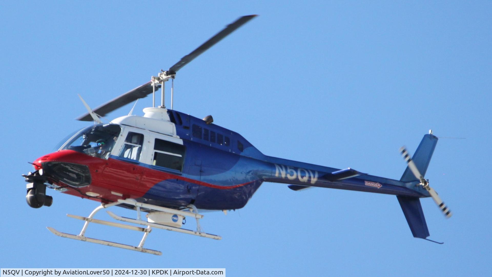 N5QV, Bell 206B JetRanger C/N 3098, FOX 5 JetRanger III