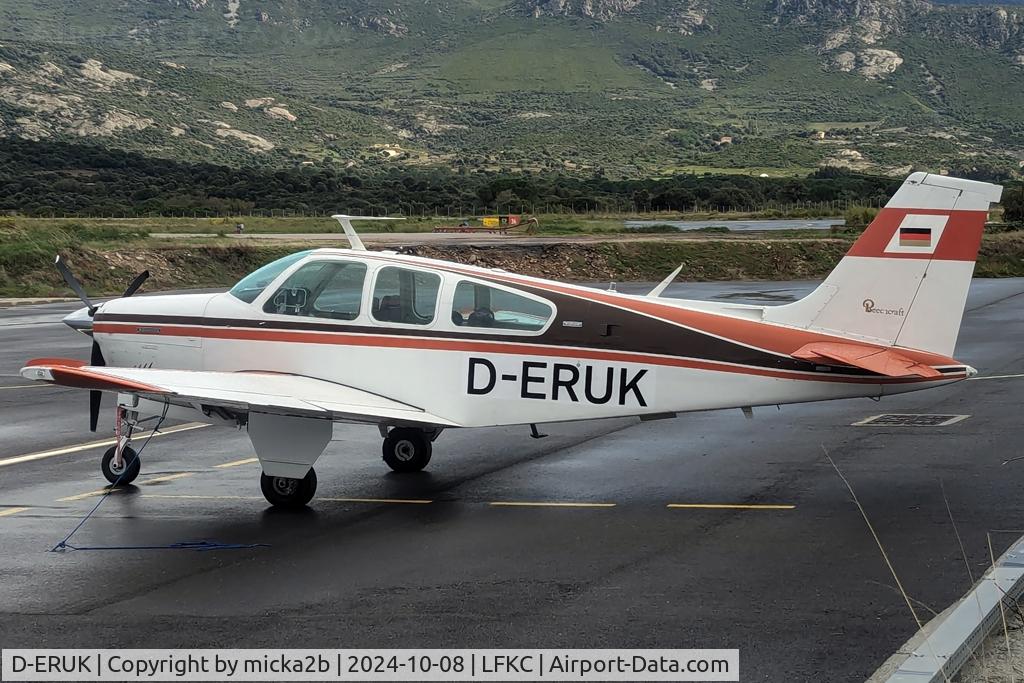 D-ERUK, 1975 Beech F33A Bonanza Bonanza C/N CE-609, Parked