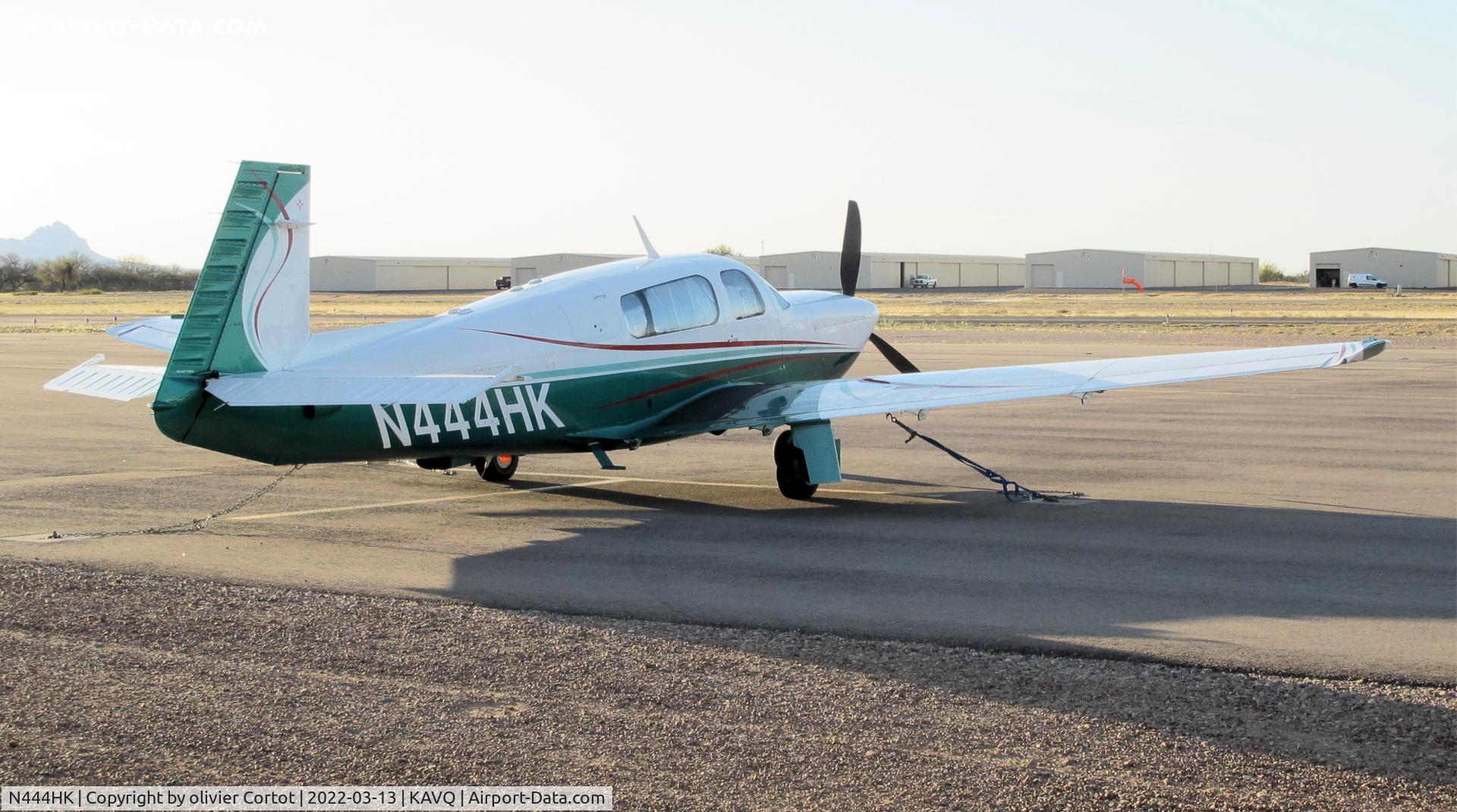 N444HK, 2003 Mooney M20R Ovation C/N 29-0312, maran valley, AZ in 2022