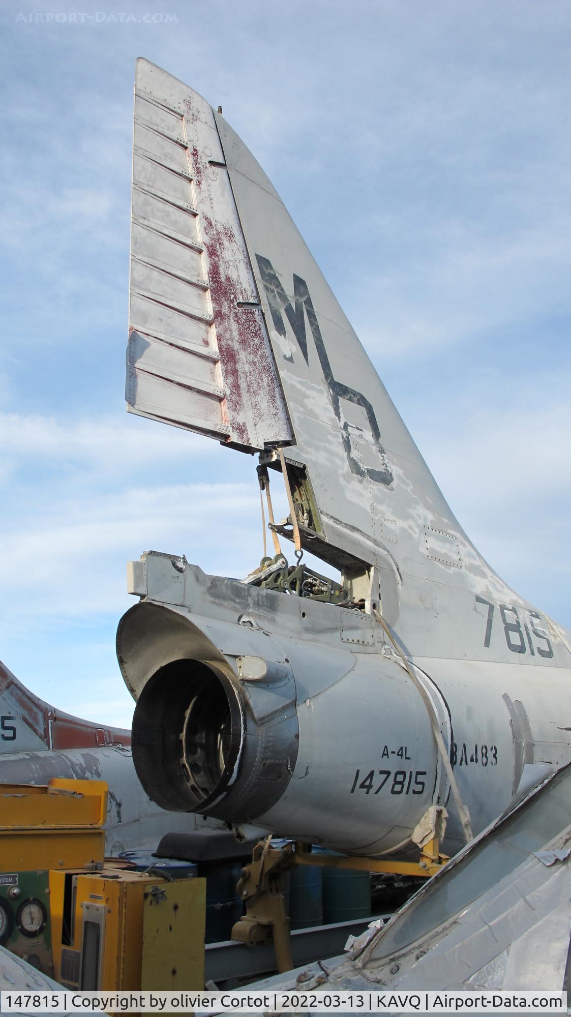 147815, Douglas A-4L Skyhawk C/N 12579, 2022 in Arizona