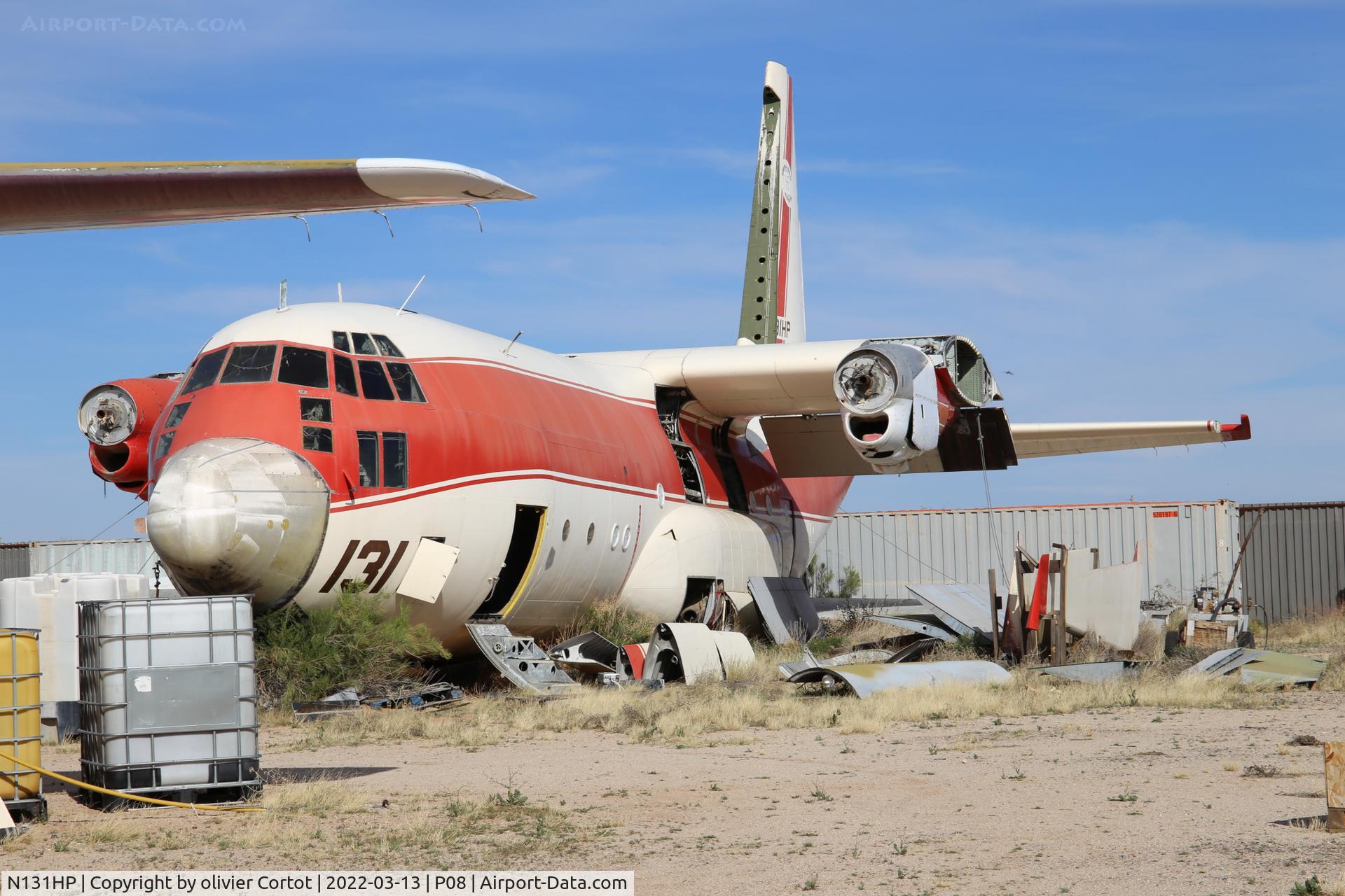 N131HP, Lockheed C-130A Hercules C/N 182-3142, march 2022