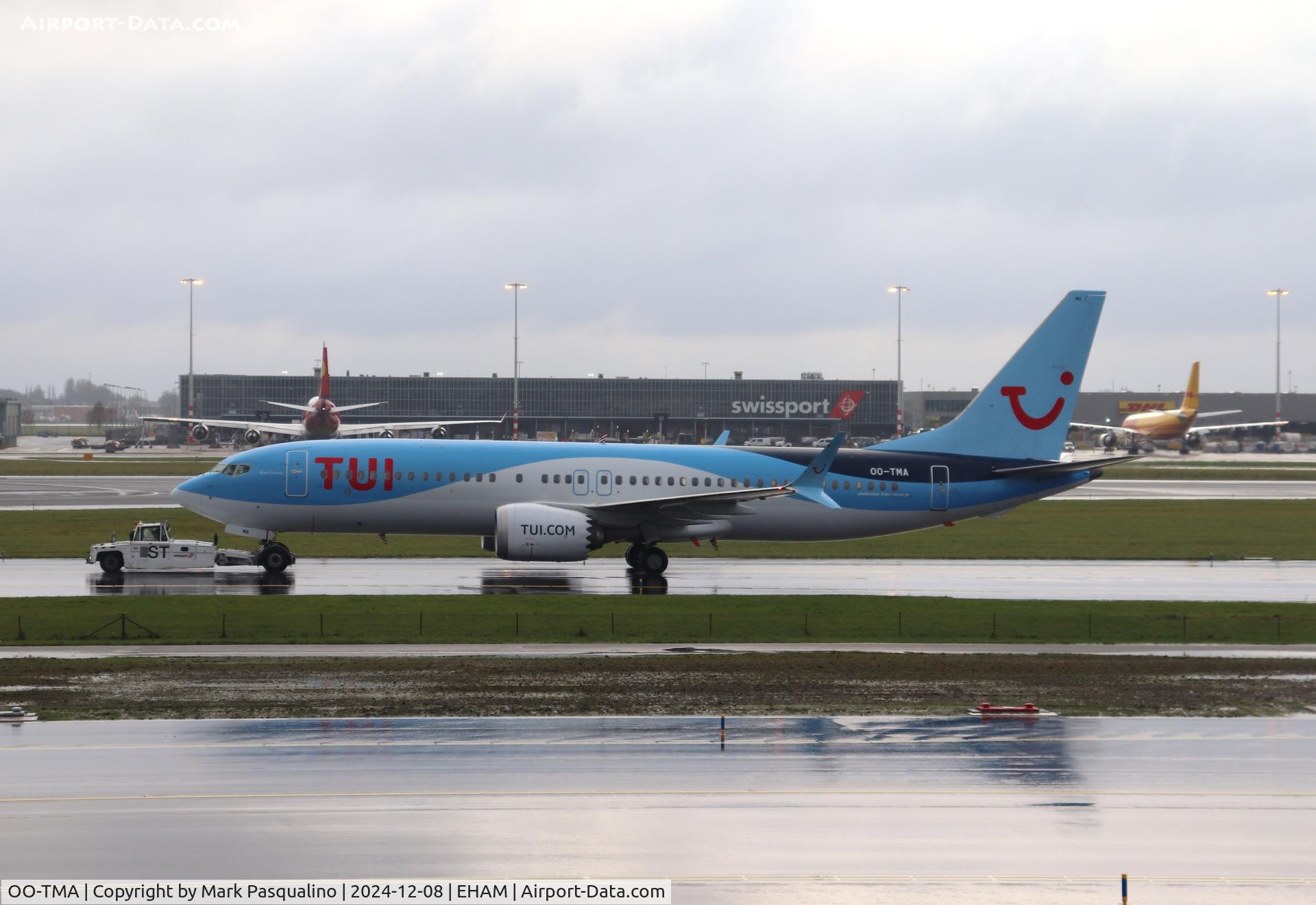 OO-TMA, 2018 Boeing 737-8 MAX C/N 44590, Boeing 737-8 MAX