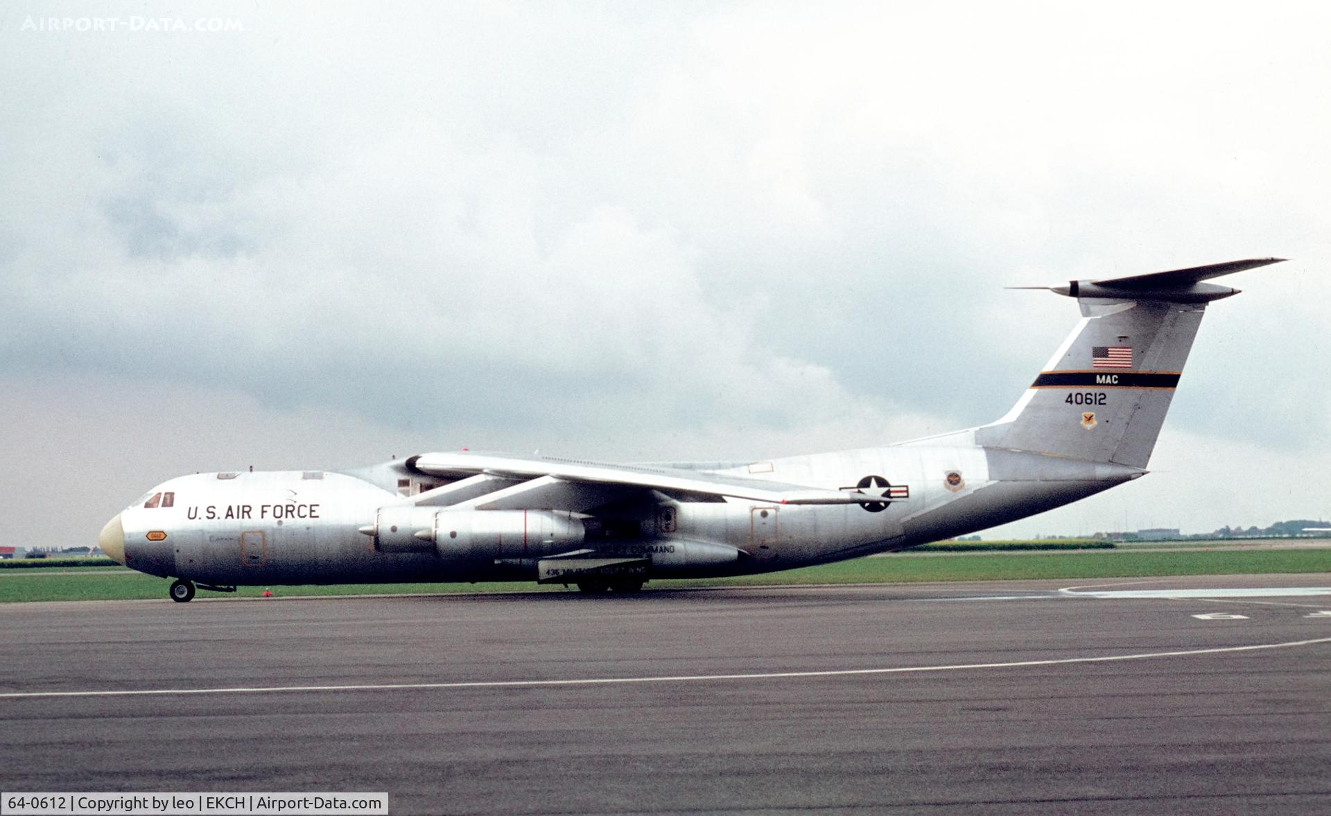 64-0612, 1964 Lockheed C-141B Starlifter C/N 300-6025, Copenhagen