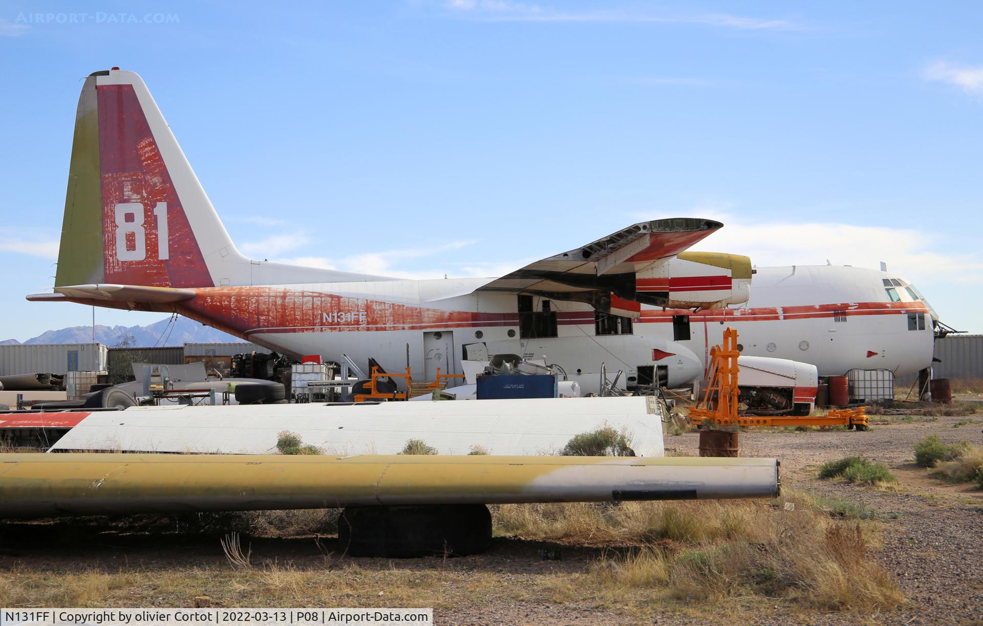 N131FF, 1957 Lockheed C-130A Hercules C/N 182-3138, March 2022