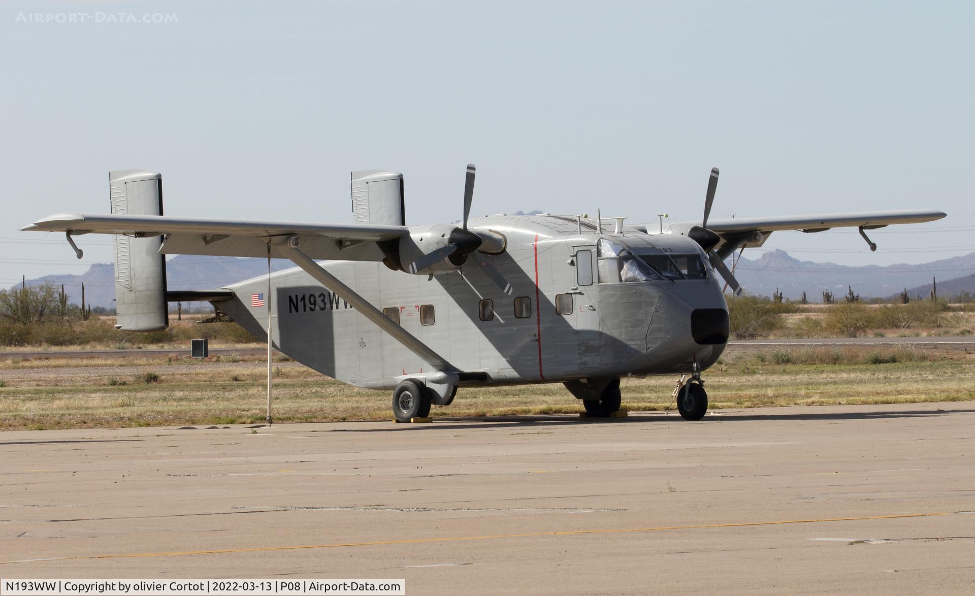 N193WW, 1978 Short SC-7 Skyvan 3-100 C/N SH1957, march 2022