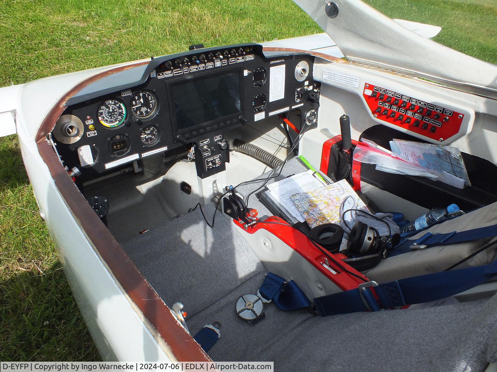 D-EYFP, Co-Z Cozy Mark III C/N 099, Co-Z Cozy Mark III at the 2024 OUV-Meeting at Wesel-Römerwardt airfield #c