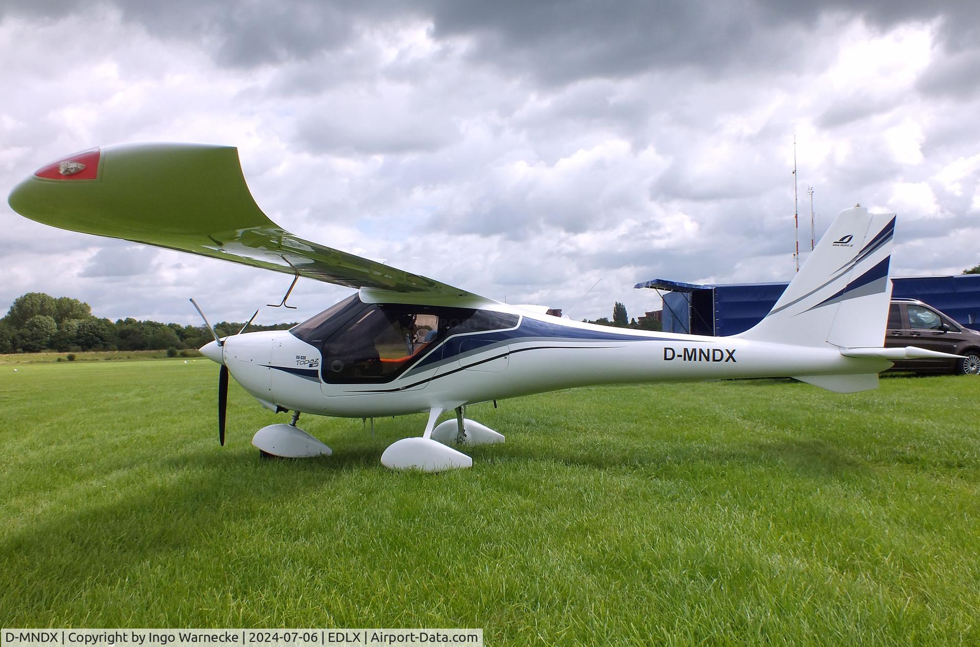 D-MNDX, 2022 Ekolot KR-030 Topaz Sport C/N 30-12-02, Ekolot KR-030 Topaz Sport at Wesel-Römerwardt airfield