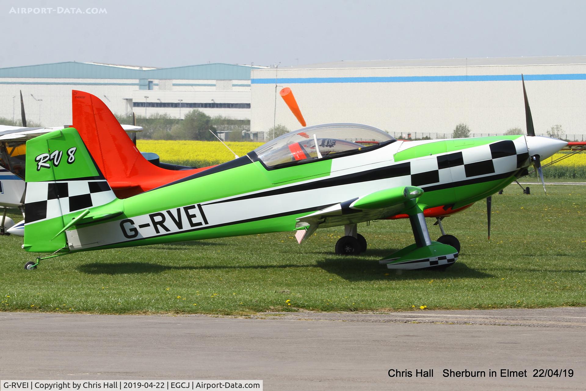 G-RVEI, 2011 Vans RV-8 C/N LAA 303-14961, Sherburn in Elmet