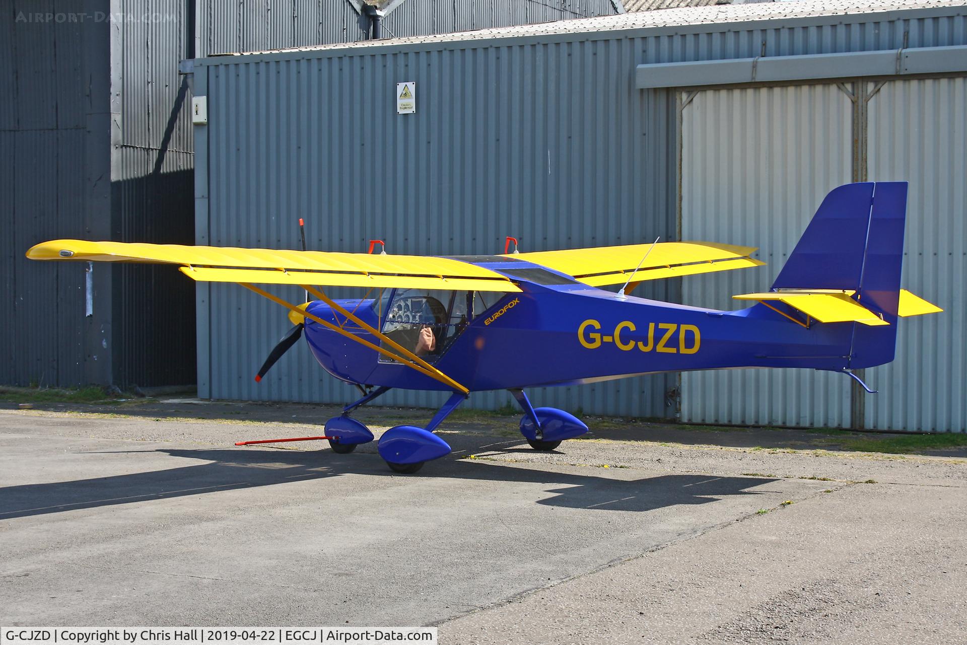 G-CJZD, 2017 Aeropro Eurofox 912(S) C/N LAA 376-15437, Sherburn in Elmet