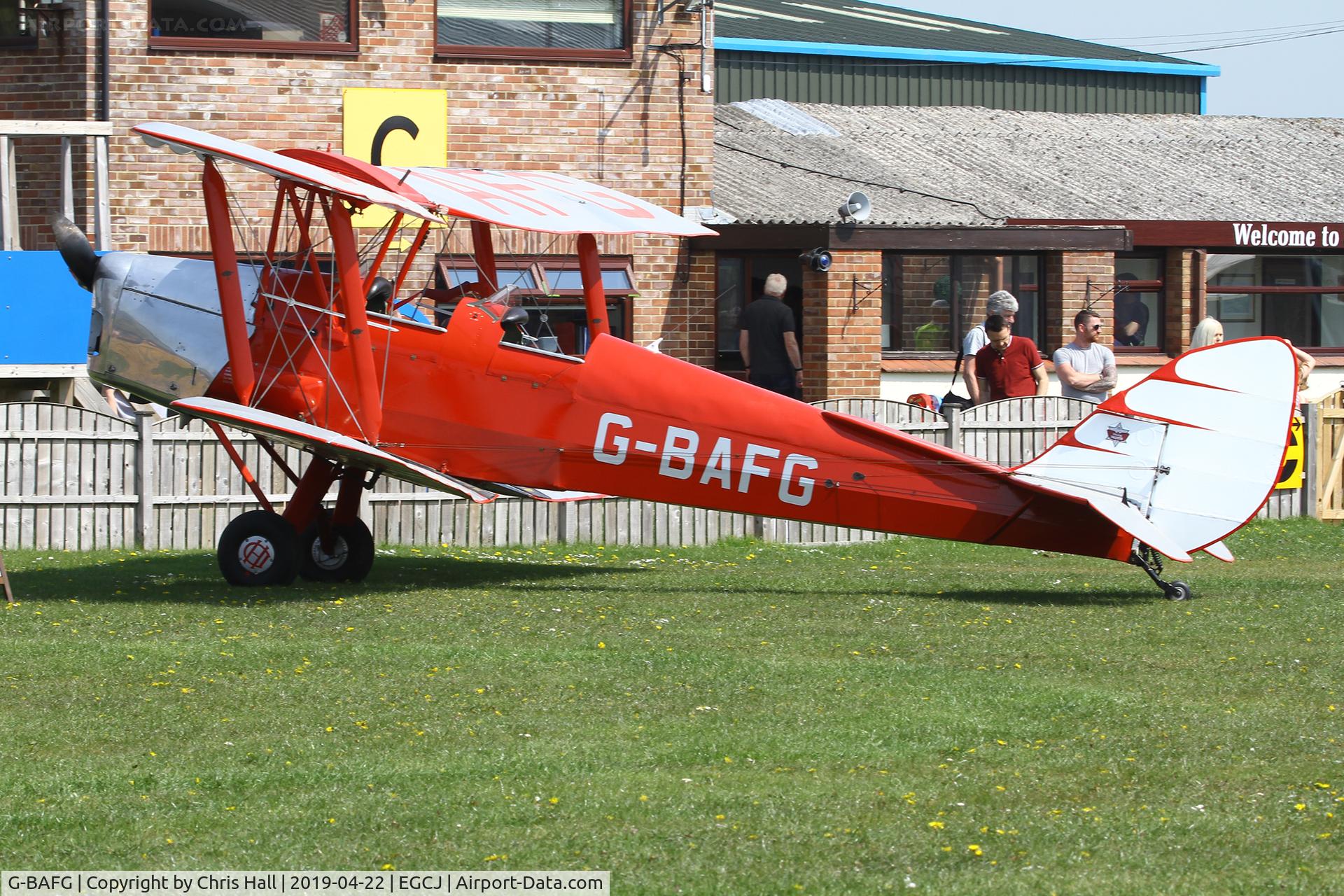 G-BAFG, 1943 De Havilland DH-82A Tiger Moth II C/N 85995, Sherburn in Elmet