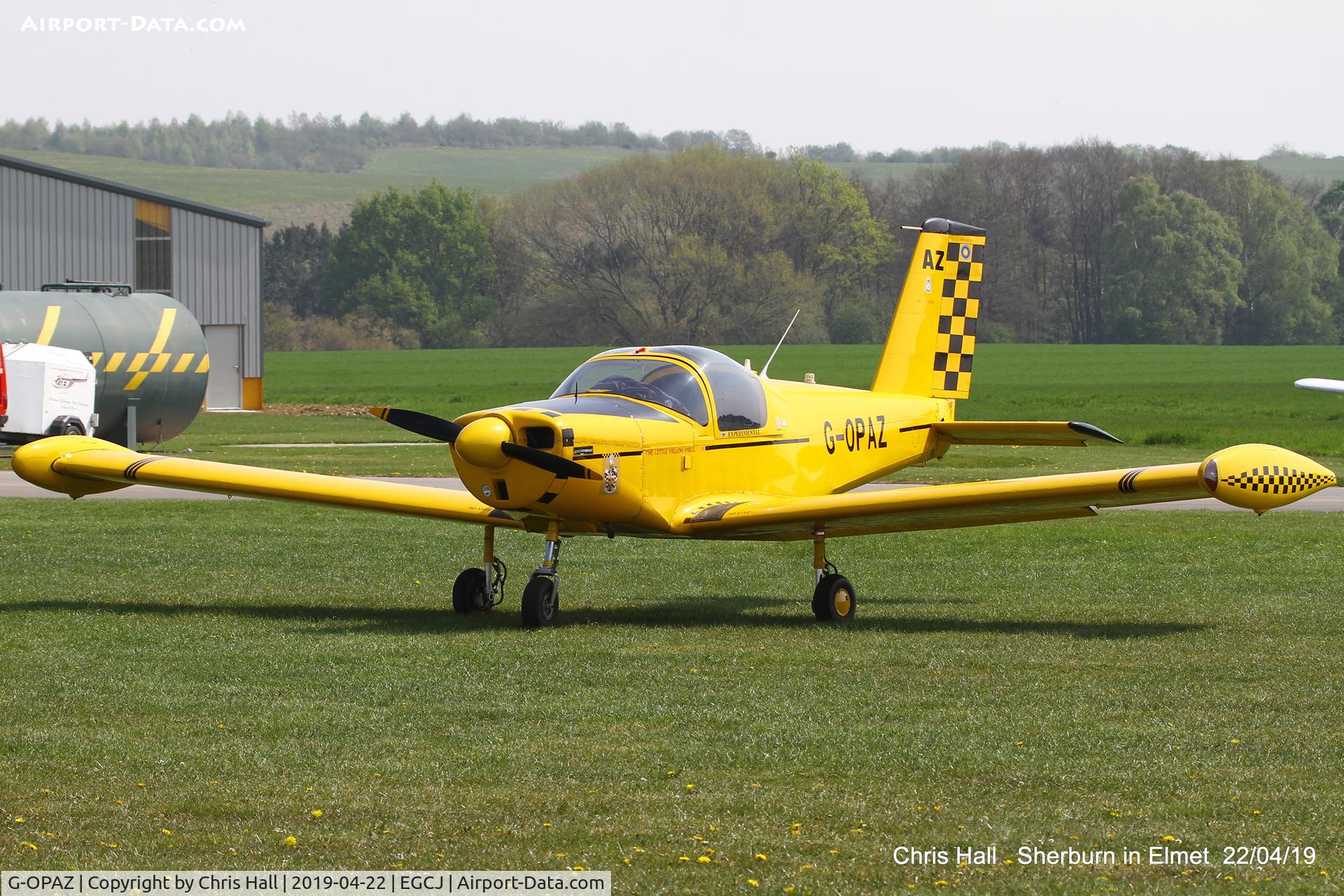 G-OPAZ, 2001 Pazmany PL-2 C/N PFA 069-10673, Sherburn in Elmet