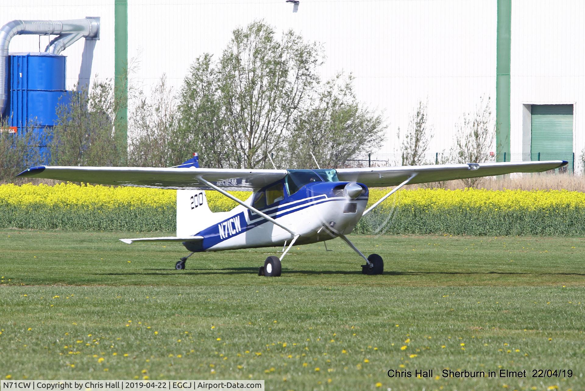 N71CW, 1962 Cessna 180E C/N 18051093, Sherburn in Elmet