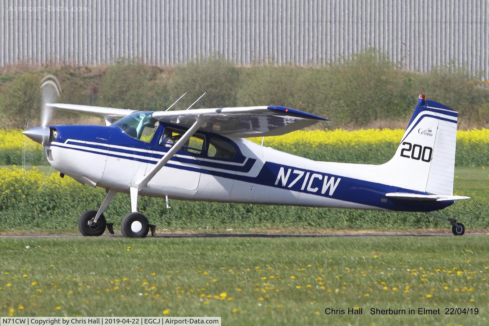 N71CW, 1962 Cessna 180E C/N 18051093, Sherburn in Elmet