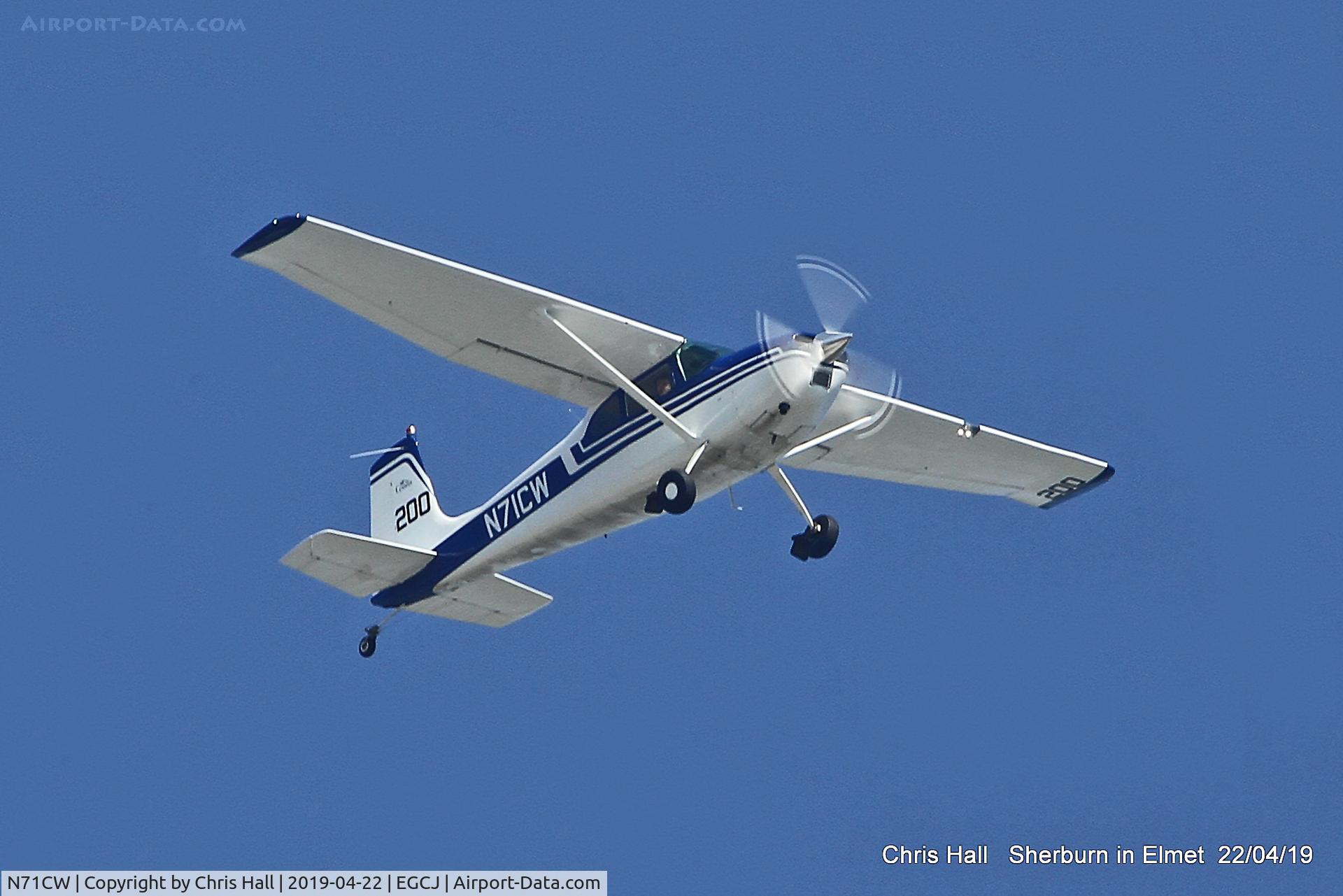 N71CW, 1962 Cessna 180E C/N 18051093, Sherburn in Elmet