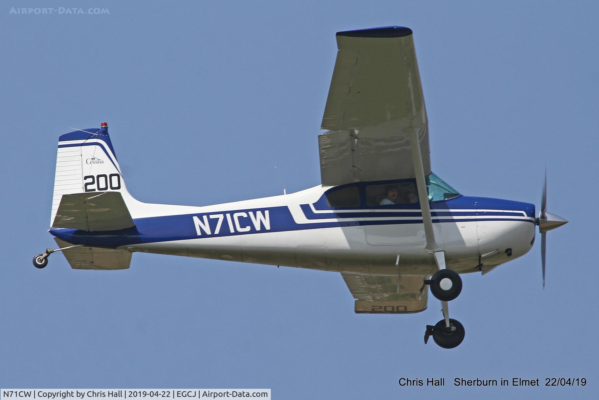 N71CW, 1962 Cessna 180E C/N 18051093, Sherburn in Elmet