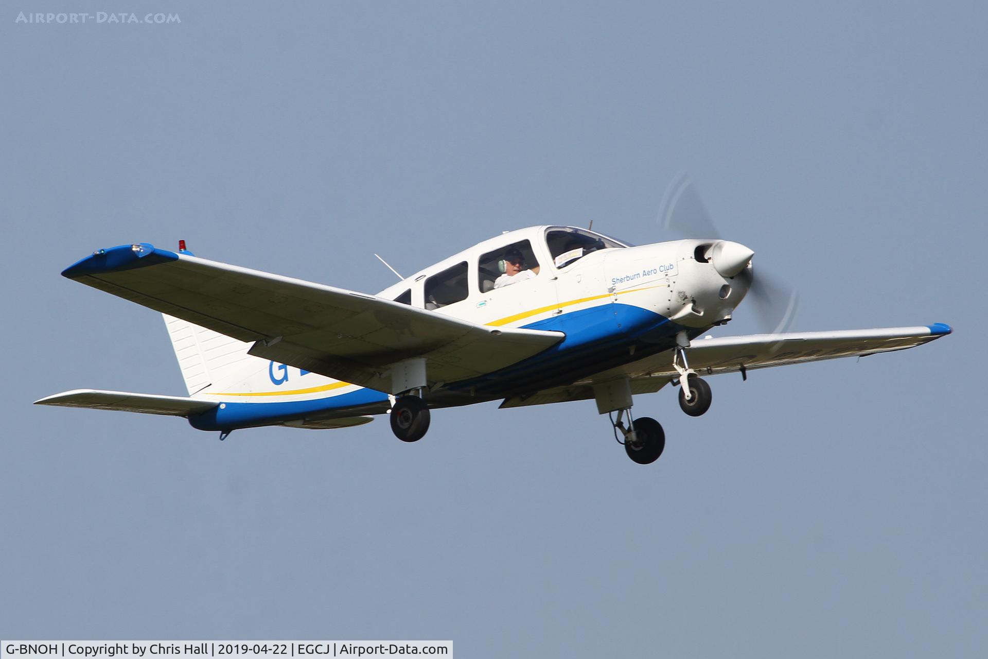 G-BNOH, 1987 Piper PA-28-161 Cherokee Warrior II C/N 2816016, Sherburn in Elmet