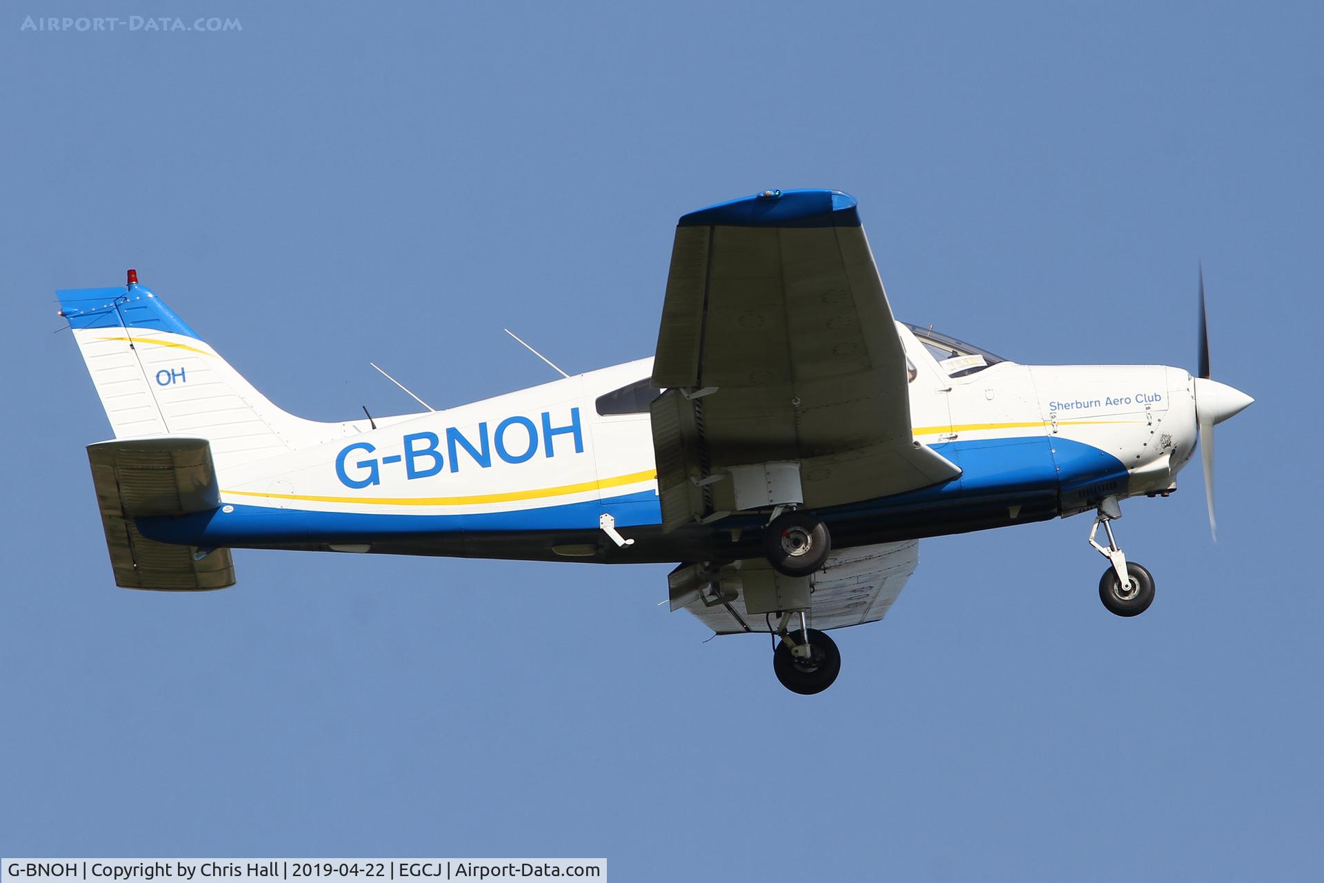 G-BNOH, 1987 Piper PA-28-161 Cherokee Warrior II C/N 2816016, Sherburn in Elmet