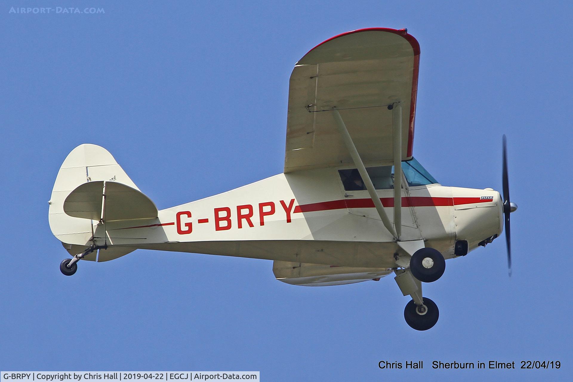 G-BRPY, 1948 Piper PA-15 Vagabond Vagabond C/N 15-141, Sherburn in Elmet