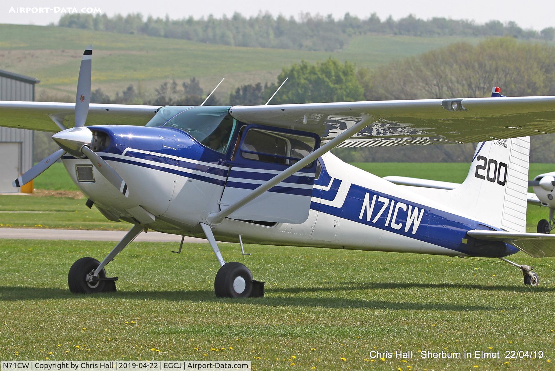 N71CW, 1962 Cessna 180E C/N 18051093, Sherburn in Elmet