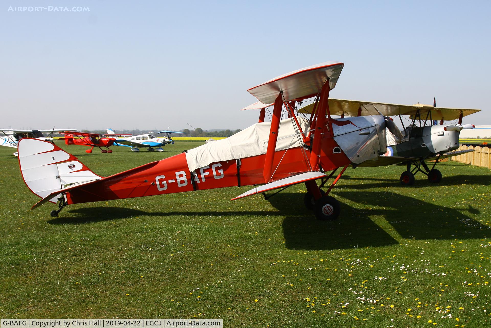G-BAFG, 1943 De Havilland DH-82A Tiger Moth II C/N 85995, Sherburn in Elmet