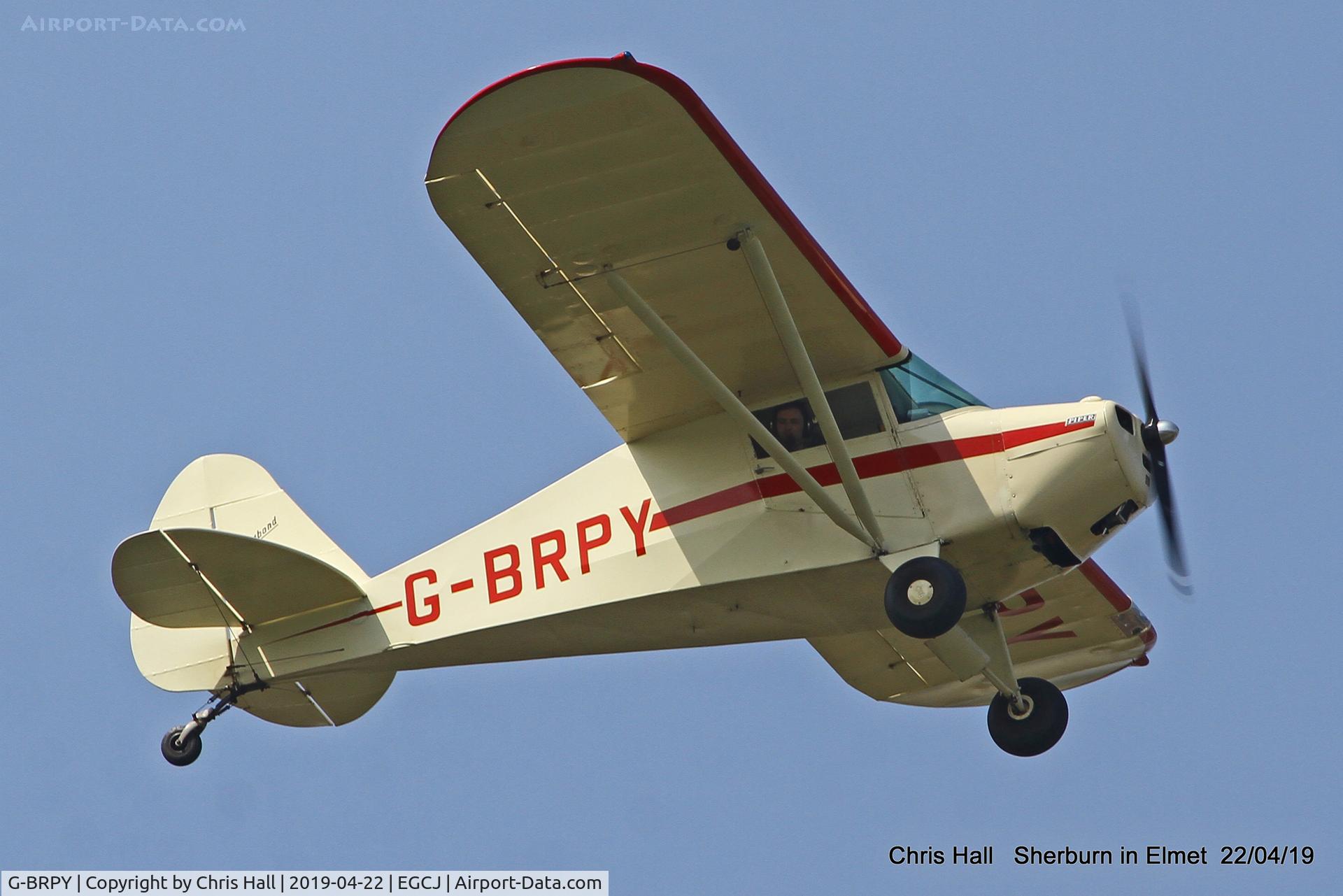 G-BRPY, 1948 Piper PA-15 Vagabond Vagabond C/N 15-141, Sherburn in Elmet