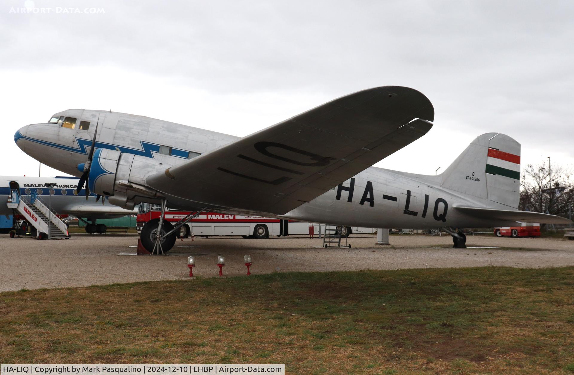 HA-LIQ, 1952 Lisunov Li-2 C/N 23441206, Lisunov Li-2