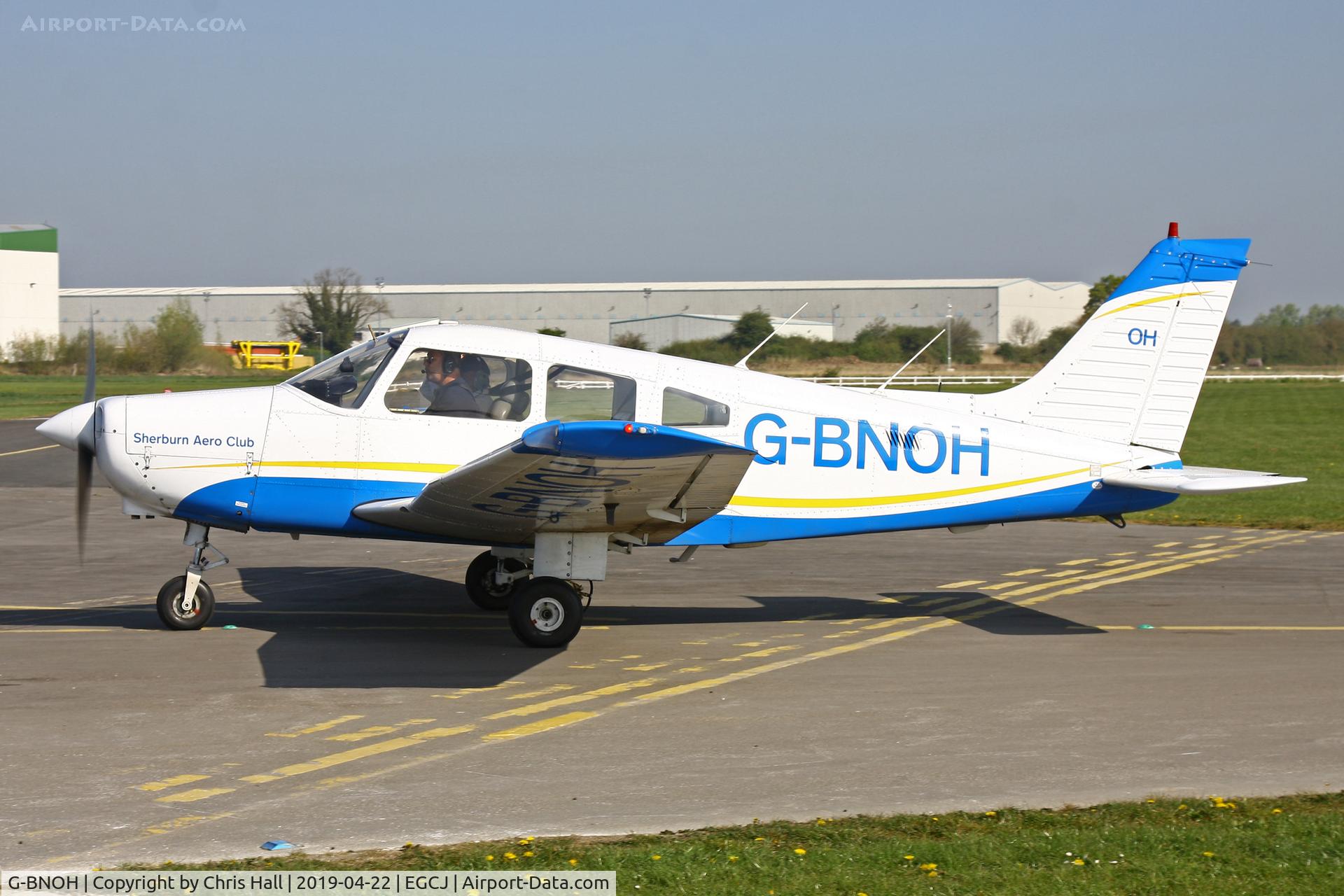 G-BNOH, 1987 Piper PA-28-161 Cherokee Warrior II C/N 2816016, Sherburn in Elmet
