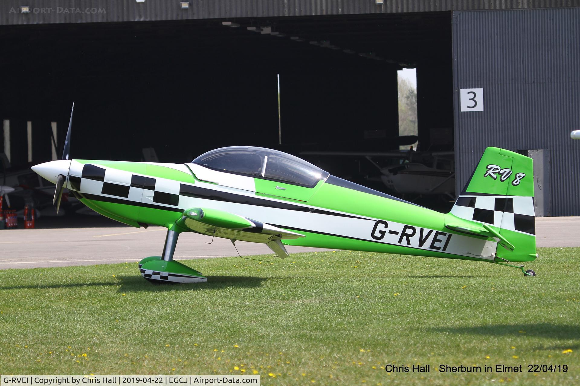 G-RVEI, 2011 Vans RV-8 C/N LAA 303-14961, Sherburn in Elmet