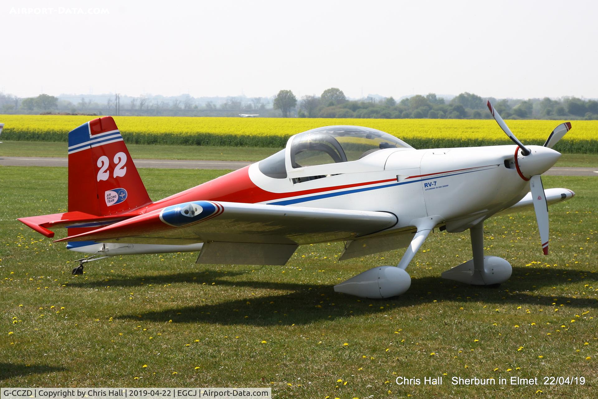 G-CCZD, 2004 Vans RV-7 C/N PFA 323-14087, Sherburn in Elmet