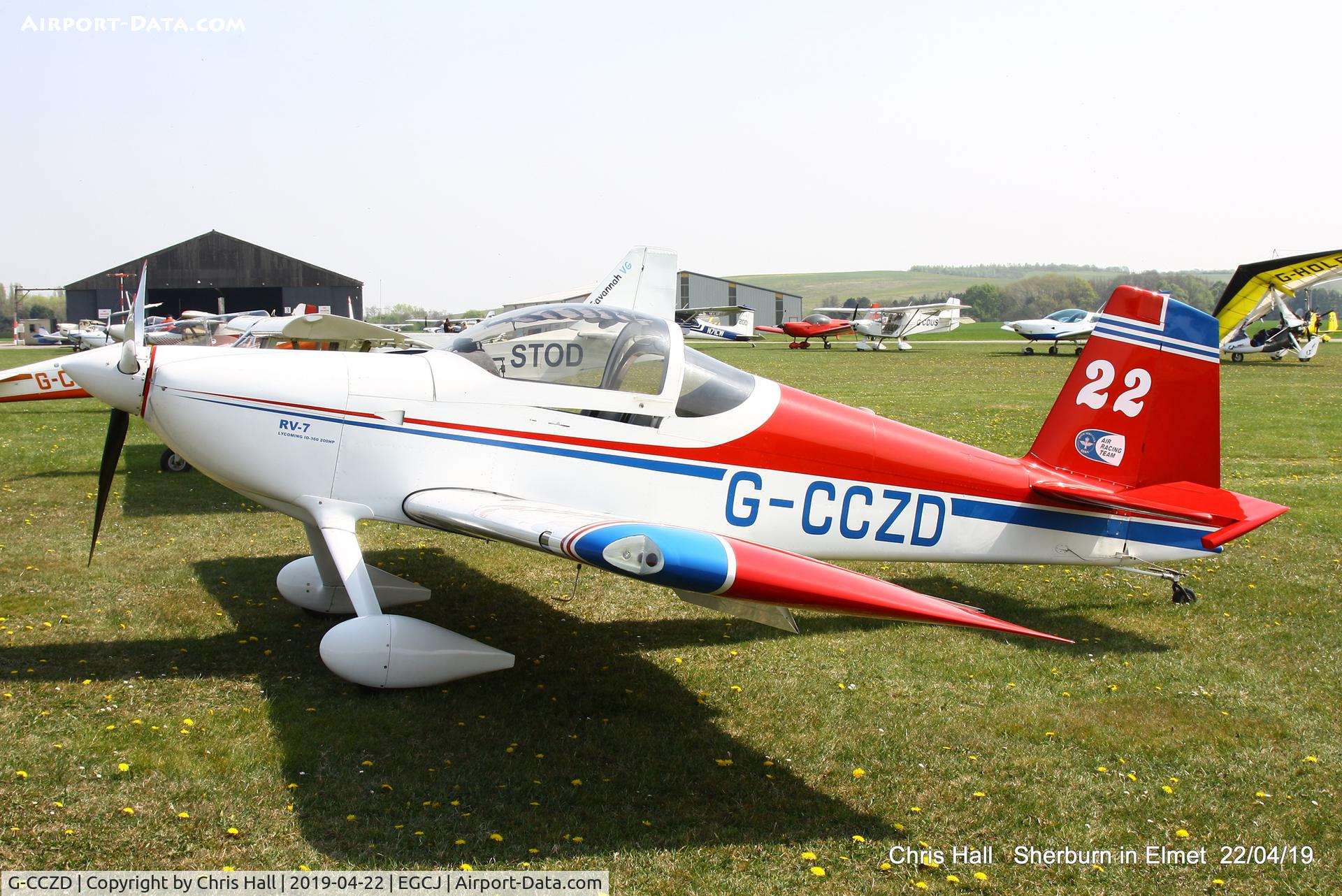 G-CCZD, 2004 Vans RV-7 C/N PFA 323-14087, Sherburn in Elmet