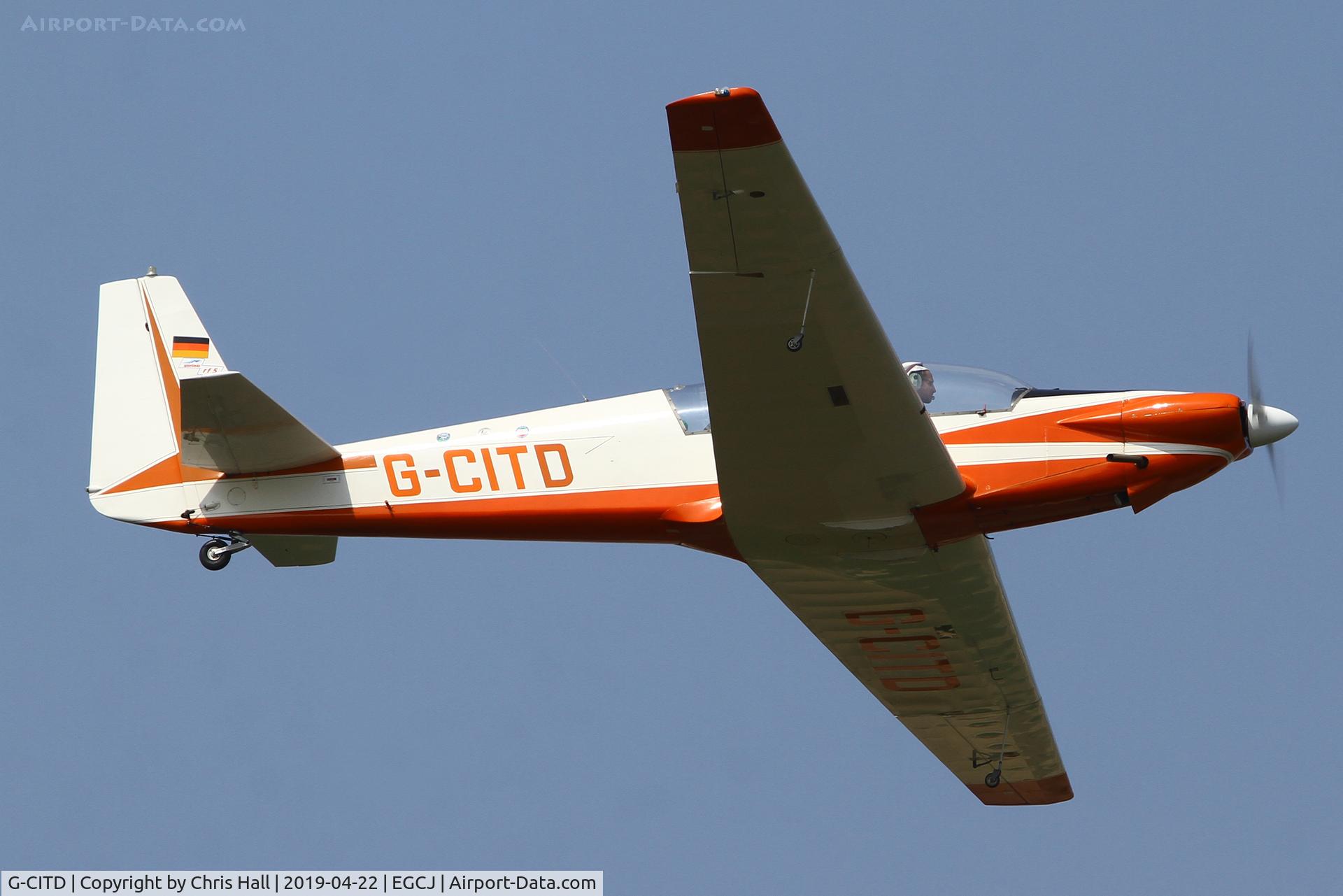 G-CITD, 1972 Sportavia-Putzer Fournier RF-4D C/N 5115, Sherburn in Elmet