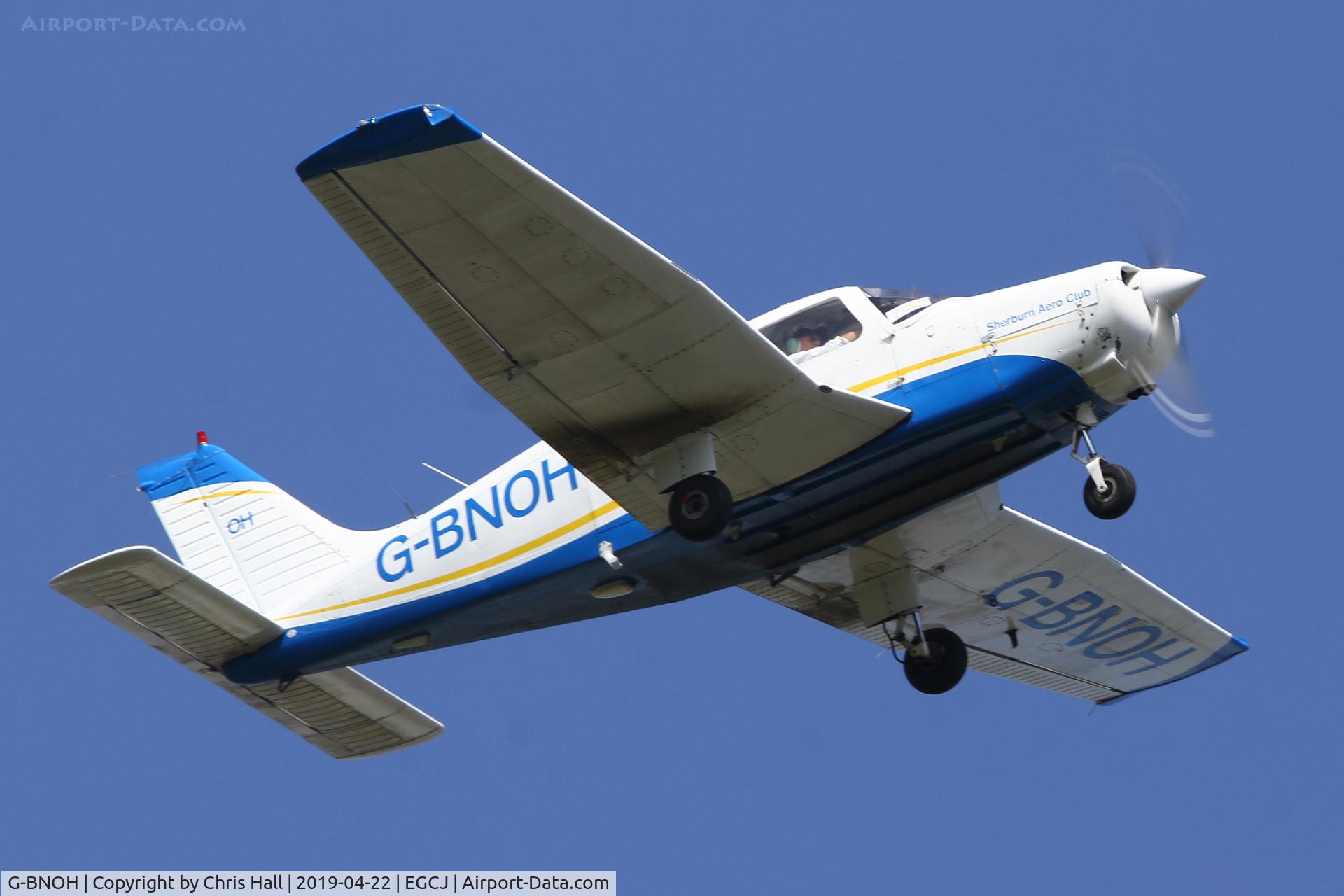 G-BNOH, 1987 Piper PA-28-161 Cherokee Warrior II C/N 2816016, Sherburn in Elmet