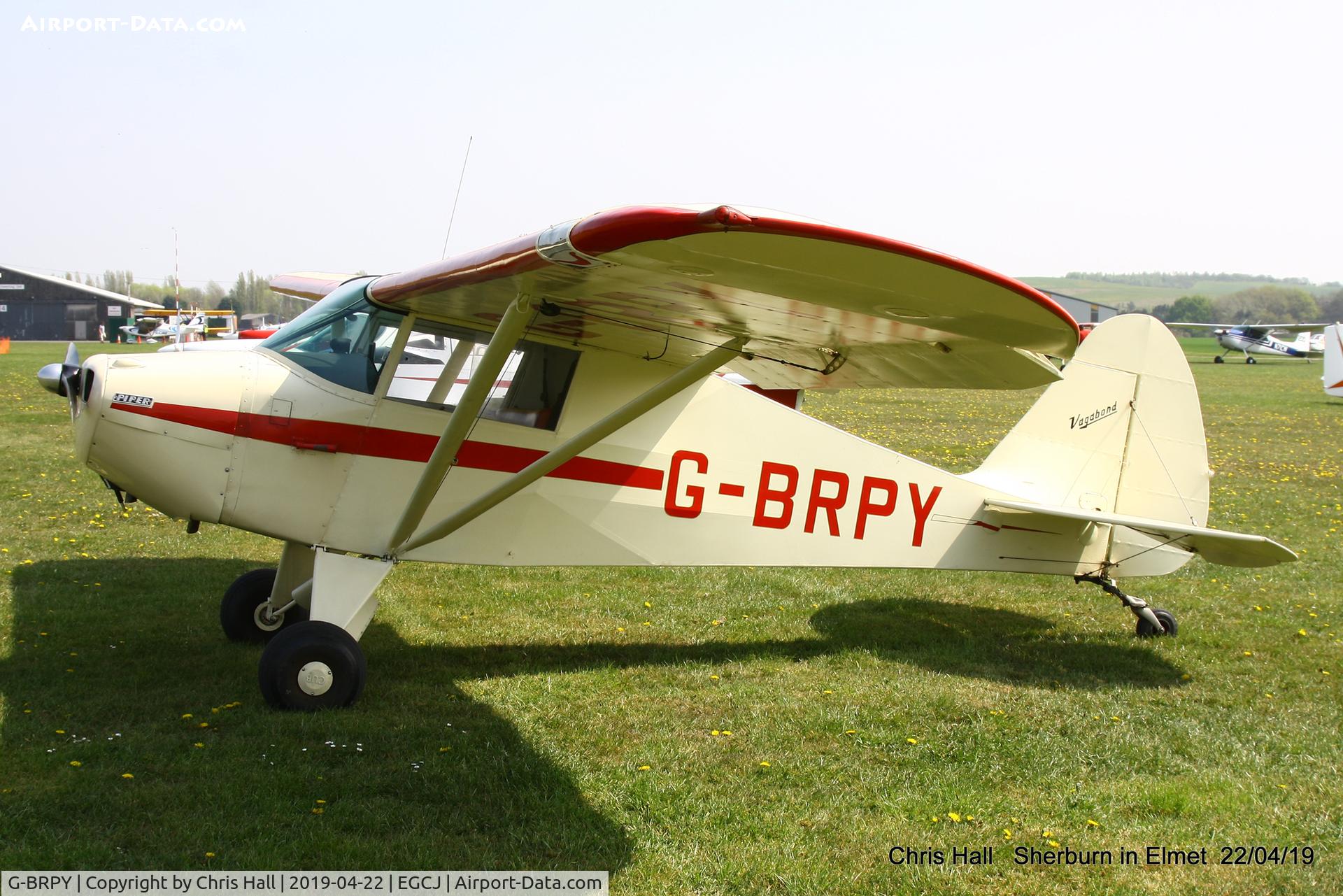 G-BRPY, 1948 Piper PA-15 Vagabond Vagabond C/N 15-141, Sherburn in Elmet