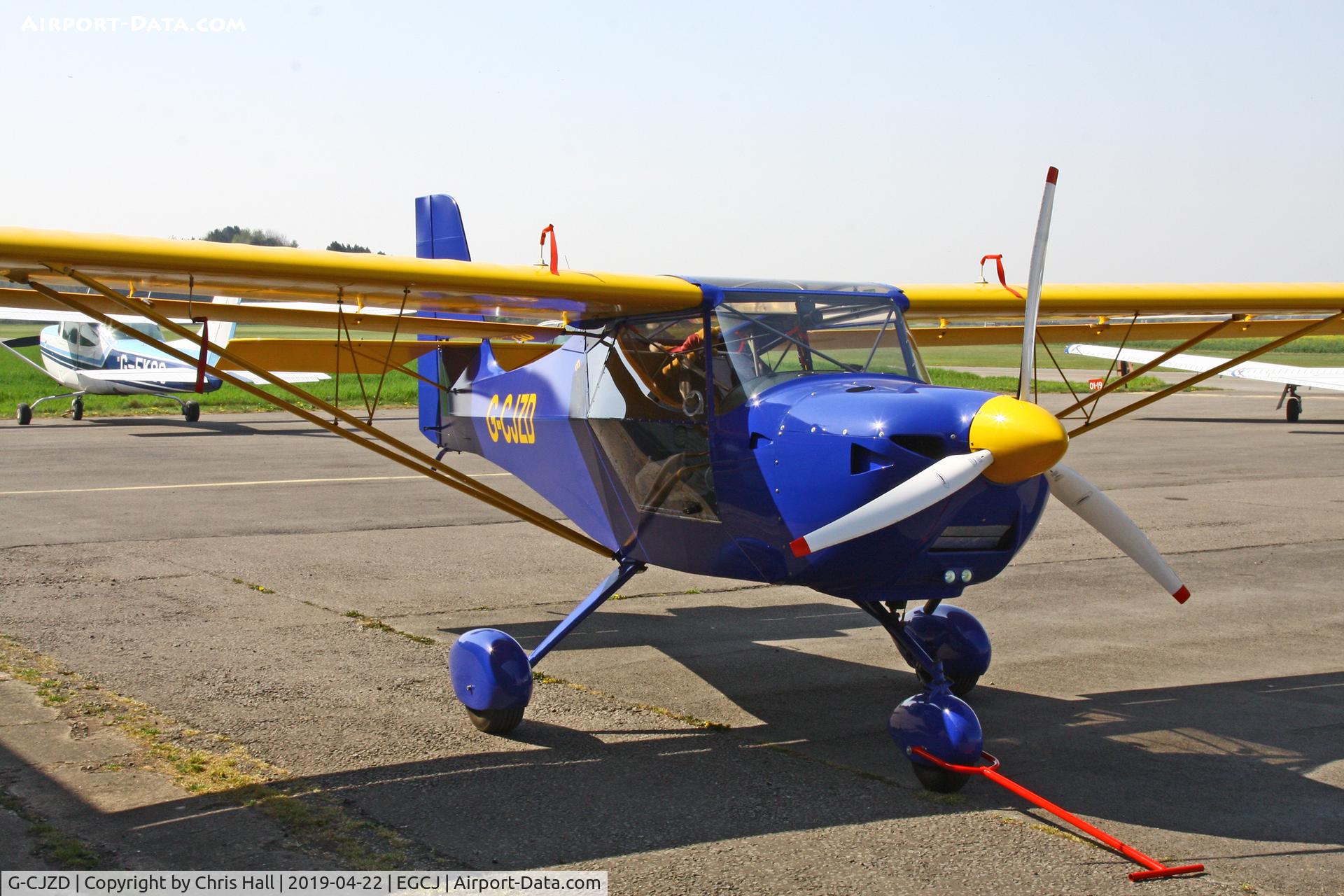G-CJZD, 2017 Aeropro Eurofox 912(S) C/N LAA 376-15437, Sherburn in Elmet