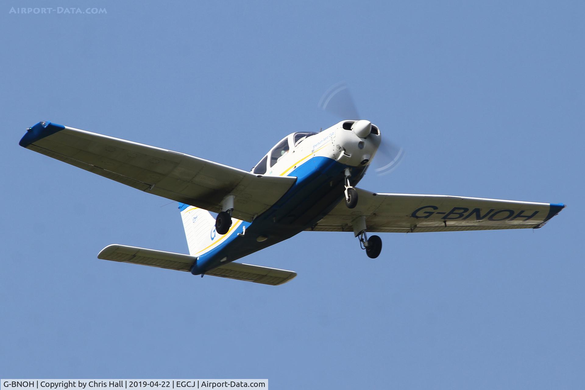 G-BNOH, 1987 Piper PA-28-161 Cherokee Warrior II C/N 2816016, Sherburn in Elmet