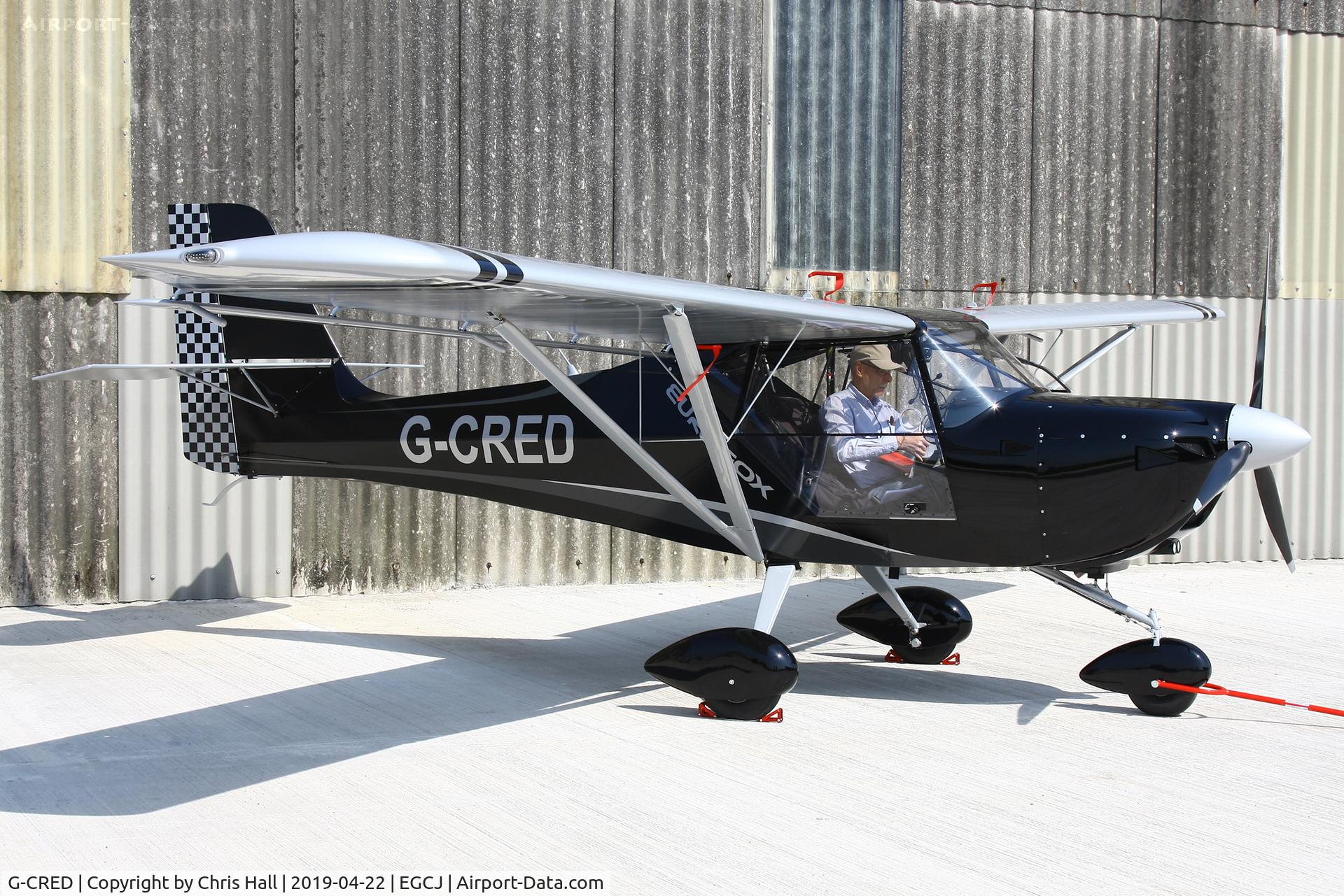 G-CRED, 2018 Ascent Industries EuroFOX 3K C/N 54818, Sherburn in Elmet