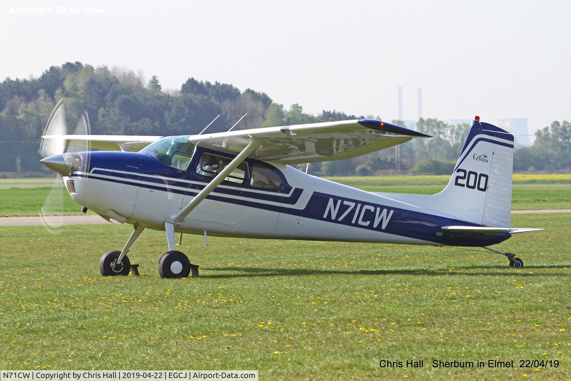 N71CW, 1962 Cessna 180E C/N 18051093, Sherburn in Elmet