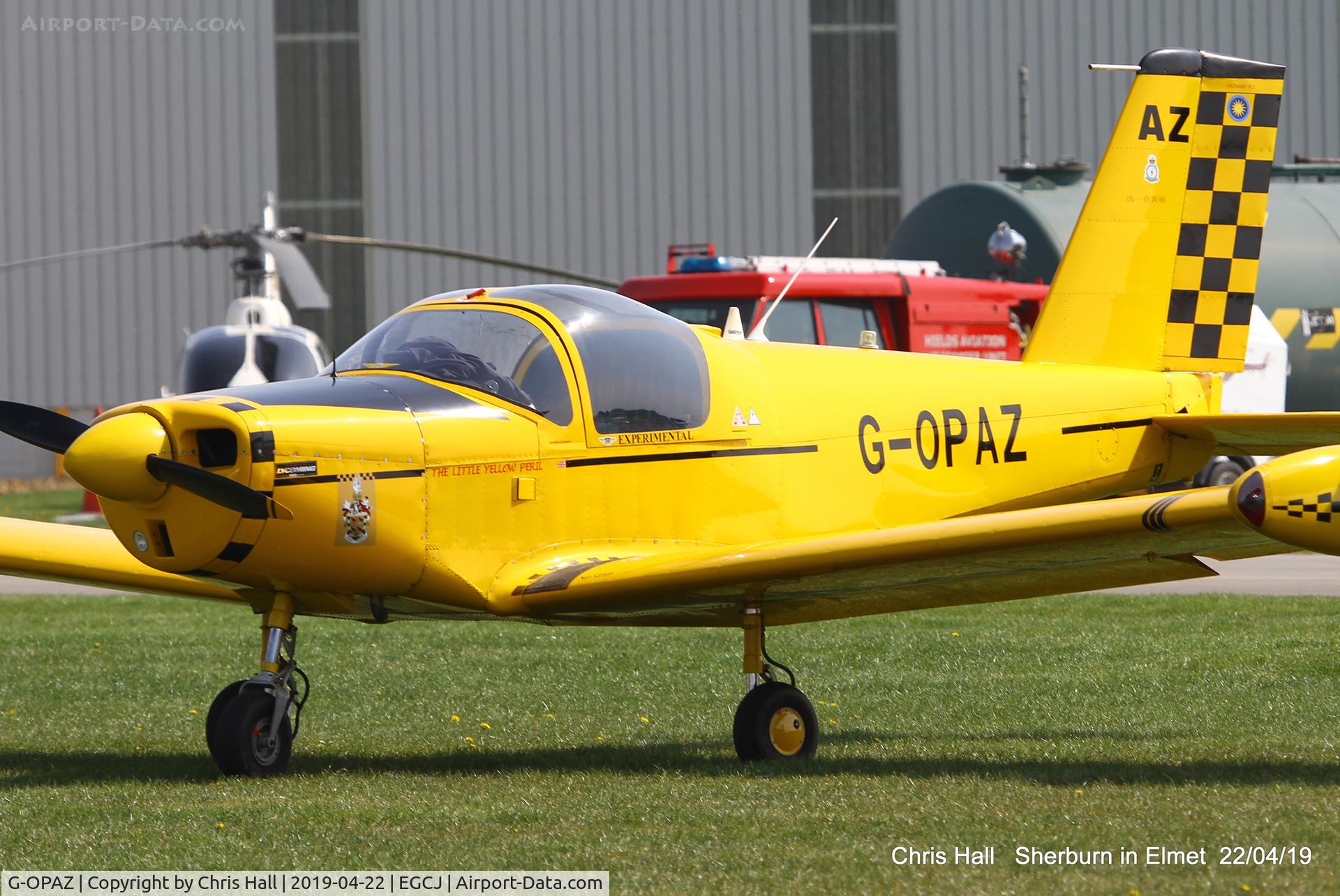 G-OPAZ, 2001 Pazmany PL-2 C/N PFA 069-10673, Sherburn in Elmet