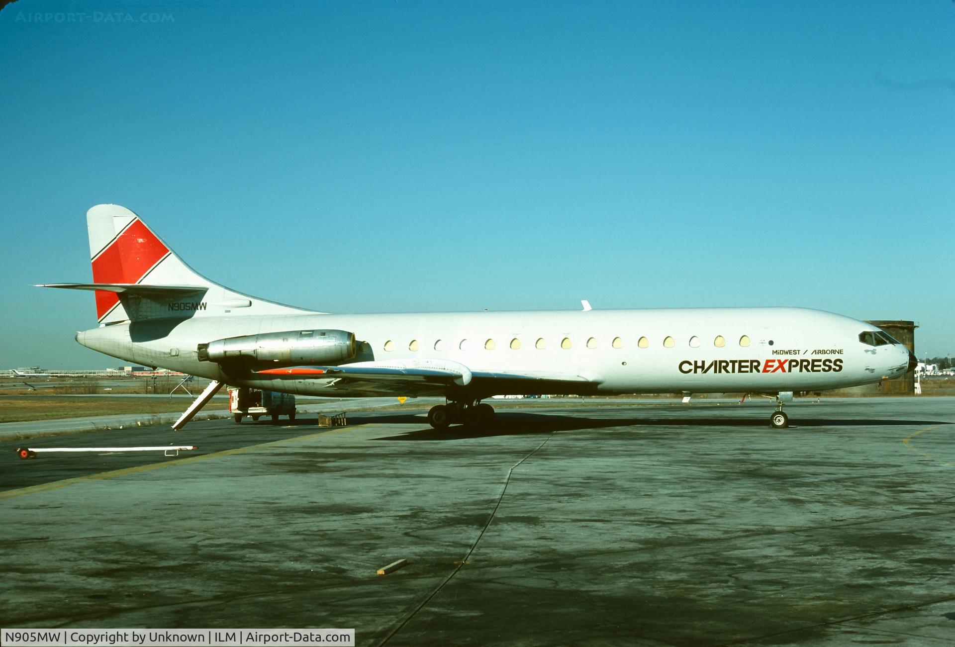 N905MW, 1961 Sud Aviation SE-210 Caravelle VI-R C/N 95, Wilminton 4.1979